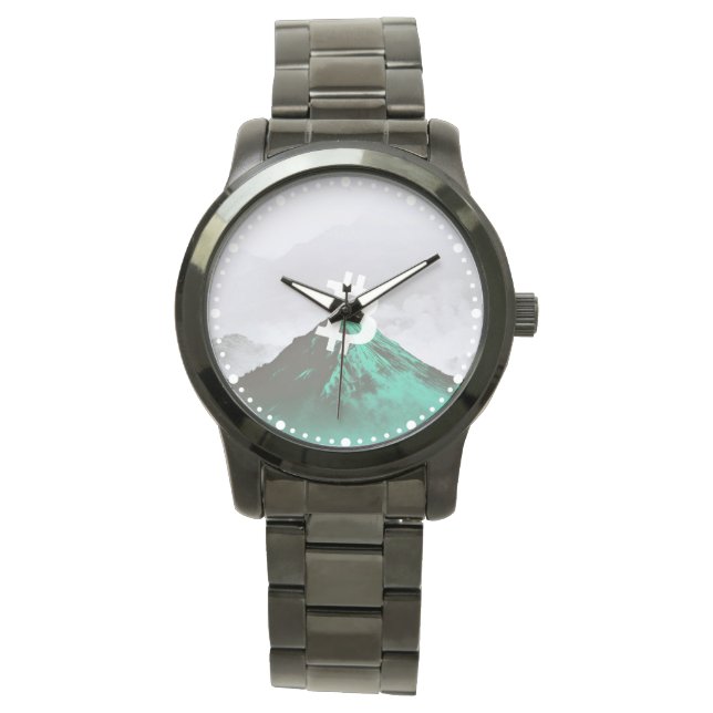 Bitcoin All-Time-High (ATH) Horloge (Voorkant)