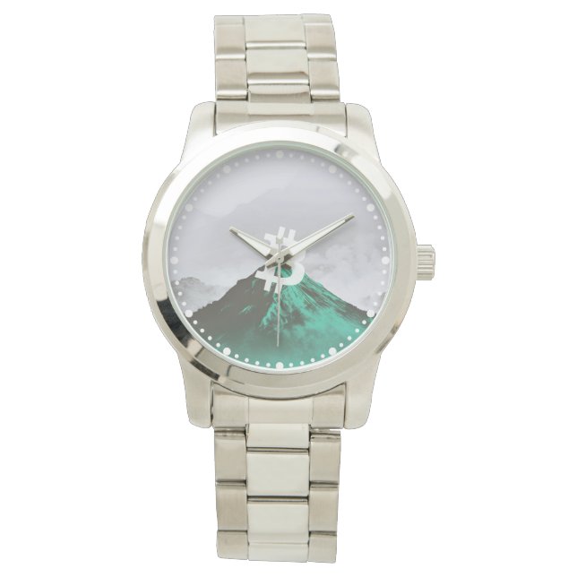 Bitcoin All-Time-High (ATH) Horloge (Voorkant)