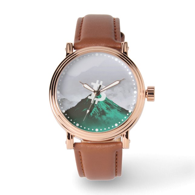 Bitcoin All-Time-High (ATH) Horloge (Voorkant)