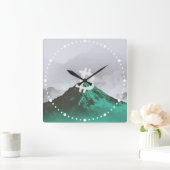 Bitcoin All-Time-High (ATH) Vierkante Klok (Huis)