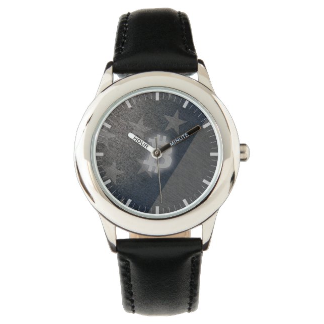 Bitcoin America Horloge (Voorkant)