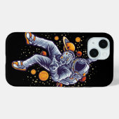 Bitcoin Astronaut naar de maan - Bitcoin Crypto Case-Mate iPhone Case (Achterkant (horizontaal))
