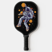 Bitcoin Astronaut naar de maan - Bitcoin Crypto Pickleball Paddle (Voorkant)