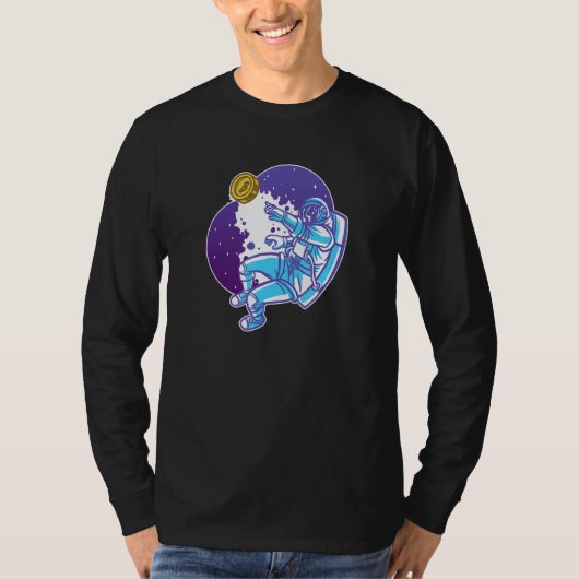 Bitcoin Astronaut T-shirt (Voorkant)