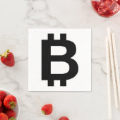 Bitcoin B Bold 3-laags servetten (Insitu)