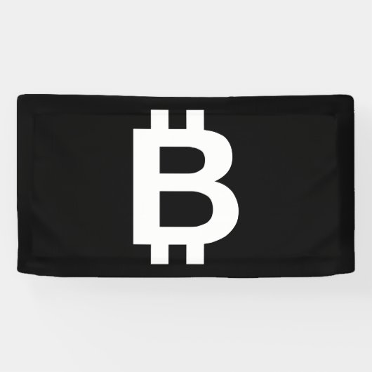 Bitcoin B Cool 1.6x3 Vinyl Banner (Horizontaal)