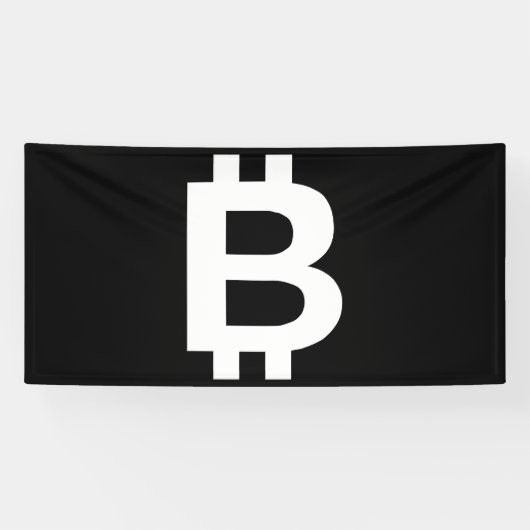 Bitcoin B Cool 4x8 Vinyl Banner (Horizontaal)