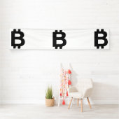 Bitcoin B Vet 2.5x12 Vinyl Banner (Insitu)