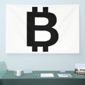 Bitcoin B Vet 4x6 Vinyl Banner (Beurs)