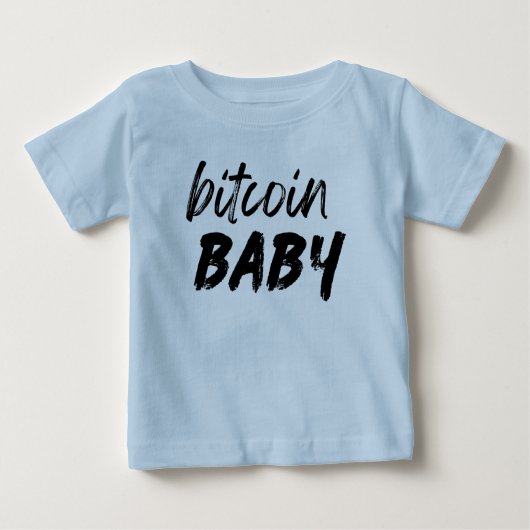 Bitcoin BABY Crypto Street Style Gift Modern (Voorkant)