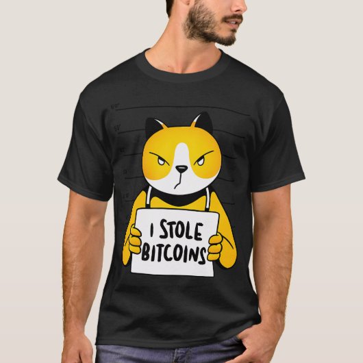 Bitcoin Bandiet T-shirt (Voorkant)