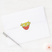 Bitcoin Bandit Ronde Sticker (Envelop)