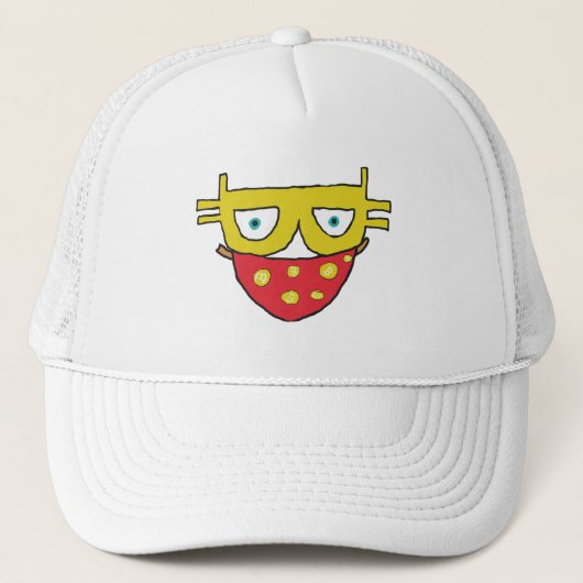 Bitcoin Bandit Trucker Pet (Voorkant)