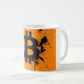  Bitcoin Becher Koffiemok (Voorkant rechts)