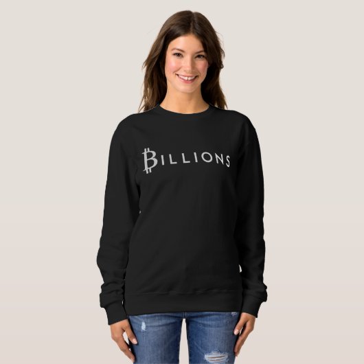 Bitcoin Billionaire BTC Fan Trui (Voorkant volledig)
