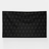 Bitcoin Black Spandoek (Horizontaal)