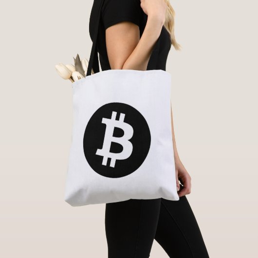Bitcoin (Black) Tote Bag (Dichtbij)