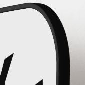 Bitcoin BLIJF NEDERIG STACK SATS Crypto Pickleball Paddle (Links Detail)