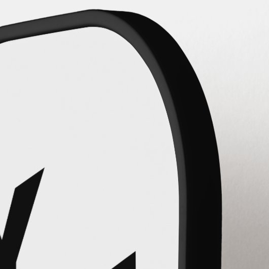 Bitcoin BLIJF NEDERIG STACK SATS Crypto Pickleball Paddle (Links Detail)