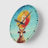 Bitcoin Bold Bull Ronde Klok (Hoek)