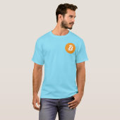 Bitcoin BTC Logo | Adidas Polo (Voorkant volledig)