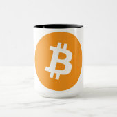 Bitcoin BTC Logo | Mok (Midden)