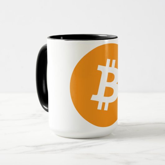 Bitcoin BTC Logo | Mok (Voorkant links)