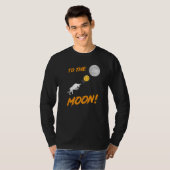 Bitcoin BTC naar de Moon Bull Cryptocurrency Hold T-shirt (Voorkant volledig)