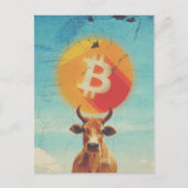 Bitcoin Bull All-Time-High (ATH) Briefkaart (Voorkant)