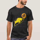 Bitcoin Bull Market Design T-shirt (Voorkant)