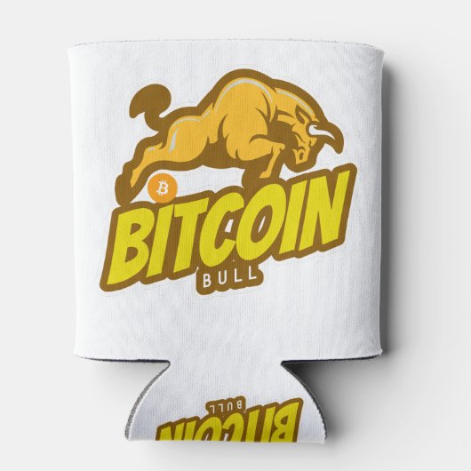 Bitcoin Bull run - BTC Crypto Blikjeskoeler (Achterkant)