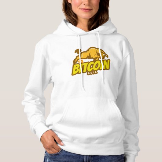 Bitcoin Bull run - BTC Crypto Hoodie (Voorkant)