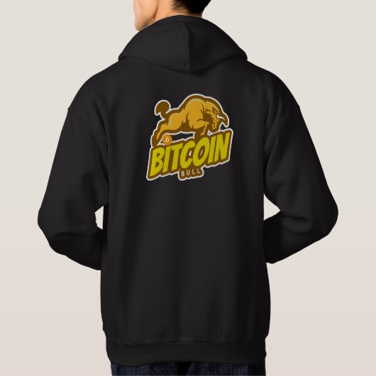 Bitcoin Bull run - BTC Crypto Hoodie (Achterkant)
