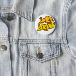 Bitcoin Bull run - BTC Crypto Ronde Button 5,7 Cm
