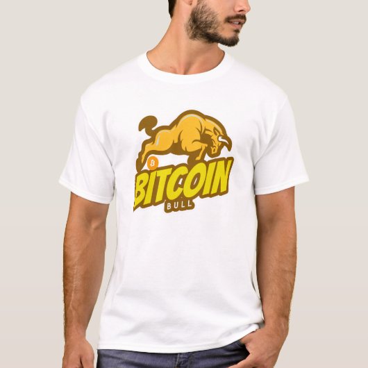 Bitcoin Bull run - BTC Crypto T-shirt (Voorkant)