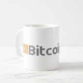 Bitcoin Cash BCH 8-Bit Logo | Mok (Voorkant links)