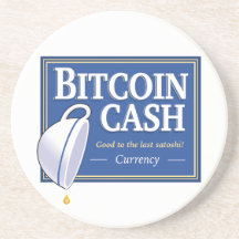 Bitcoin Cash "Good to the Last Satoshi" Onderzette