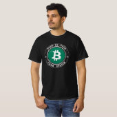 Bitcoin Cash P2P T-shirt (Voorkant volledig)
