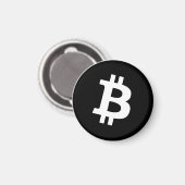 Bitcoin Cirkelmagneet Magneet (Voorkant / Achterkant)