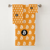 Bitcoin Classic Orange Bad Handdoek (Insitu)