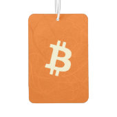 Bitcoin Classic Orange (Neuron) Luchtverfrisser (Achterkant)