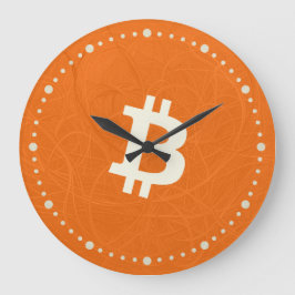 Bitcoin Classic Oranje (Neuron) Grote Klok