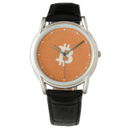 Bitcoin Classic Oranje (Neuron) Horloge