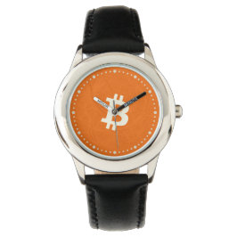 Bitcoin Classic Oranje (Neuron) Horloge