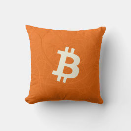Bitcoin Classic Oranje (Neuron) Kussen