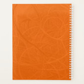 Bitcoin Classic Oranje (Neuron) Planner (Achterkant)