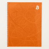 Bitcoin Classic Oranje (Neuron) Planner (Voorkant)