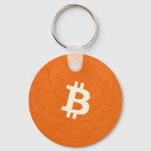 Bitcoin Classic Oranje (Neuron) Sleutelhanger (Achterkant)