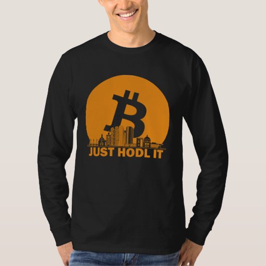 Bitcoin Copenhagen Skyline  Copenhagen Bitcoin Max T-shirt (Voorkant)