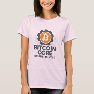 Bitcoin Core T-shirt – "The Original Code" Gear Lo